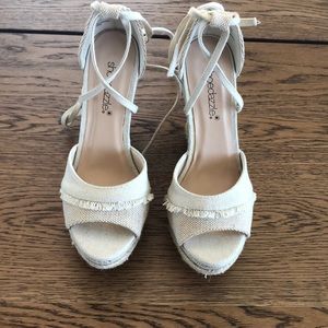Shoedazzle Canvas Espadrilles